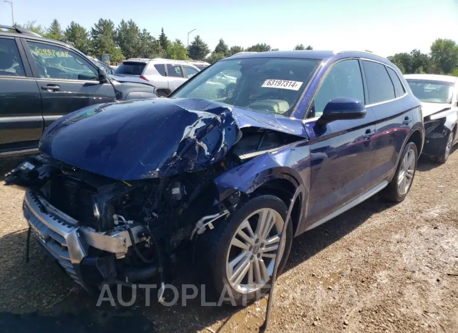 AUDI Q5 PREMIUM 2020 vin WA1BNAFY1L2009564 from auto auction Copart