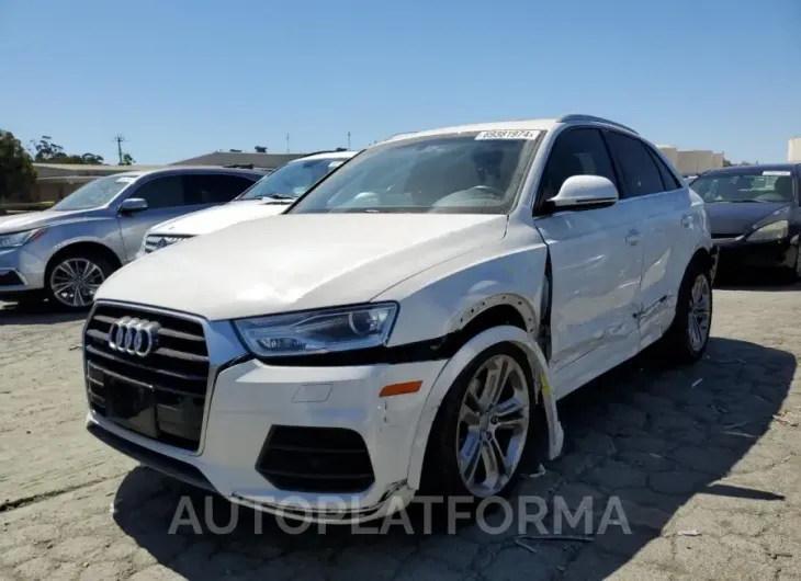 AUDI Q3 PREMIUM 2017 vin WA1JCCFS6HR008675 from auto auction Copart