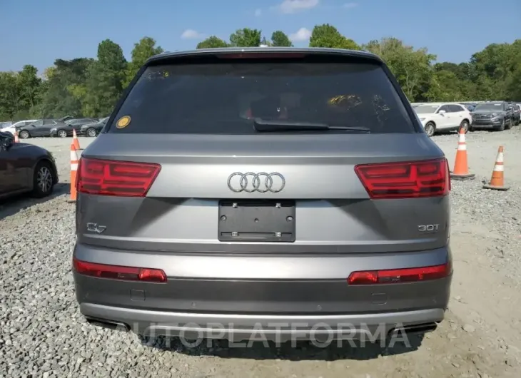 AUDI Q7 PREMIUM 2017 vin WA1LAAF72HD018812 from auto auction Copart