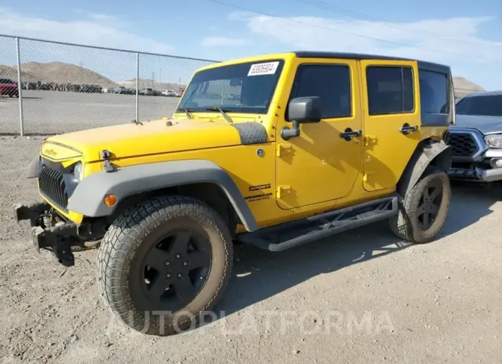 JEEP WRANGLER U 2015 vin 1C4BJWDG4FL702331 from auto auction Copart