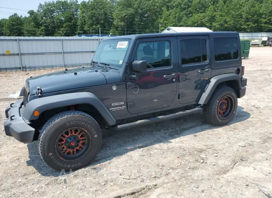 JEEP WRANGLER U 2017 vin 1C4BJWDG9HL730600 from auto auction Copart