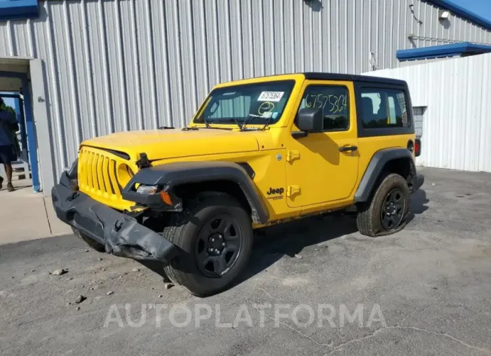 JEEP WRANGLER S 2021 vin 1C4GJXAG6MW768102 from auto auction Copart