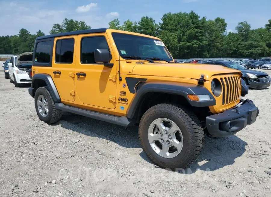 JEEP WRANGLER U 2021 vin 1C4HJXDG2MW666697 from auto auction Copart