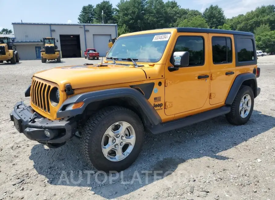 JEEP WRANGLER U 2021 vin 1C4HJXDG2MW666697 from auto auction Copart