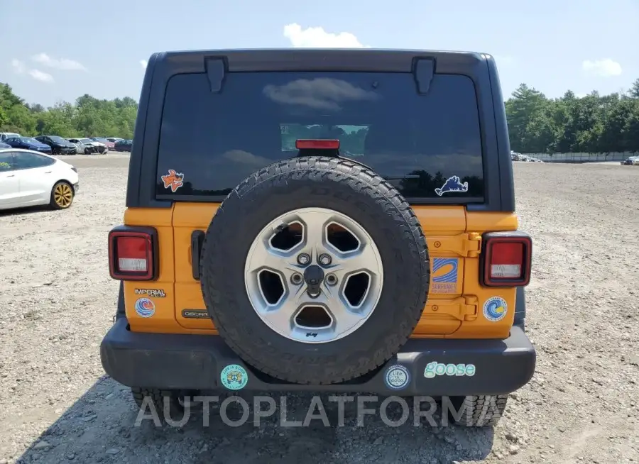 JEEP WRANGLER U 2021 vin 1C4HJXDG2MW666697 from auto auction Copart