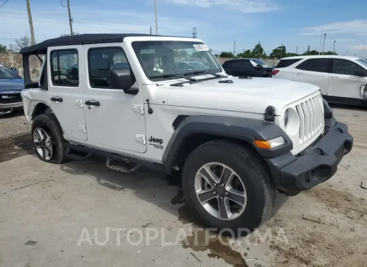 JEEP WRANGLER U 2021 vin 1C4HJXDG5MW762601 from auto auction Copart