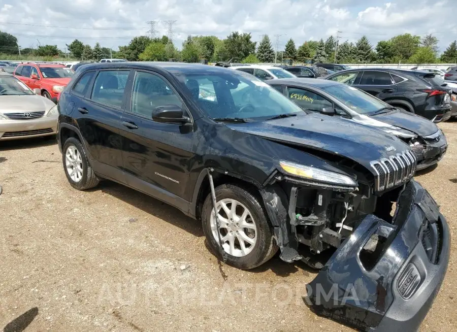 JEEP CHEROKEE S 2017 vin 1C4PJLAB5HD231378 from auto auction Copart