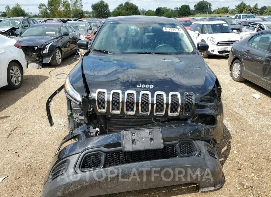 JEEP CHEROKEE S 2017 vin 1C4PJLAB5HD231378 from auto auction Copart