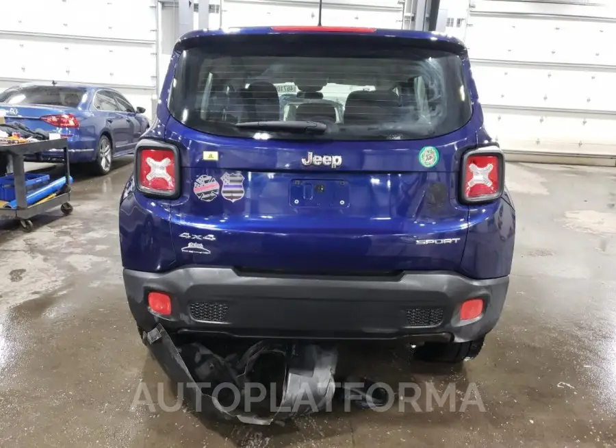 JEEP RENEGADE S 2017 vin ZACCJBAB3HPF99455 from auto auction Copart