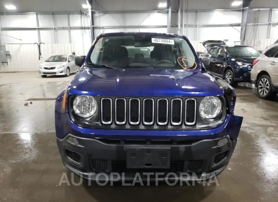 JEEP RENEGADE S 2017 vin ZACCJBAB3HPF99455 from auto auction Copart