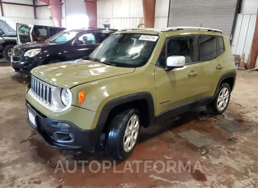 JEEP RENEGADE L 2015 vin ZACCJBDT0FPC08652 from auto auction Copart