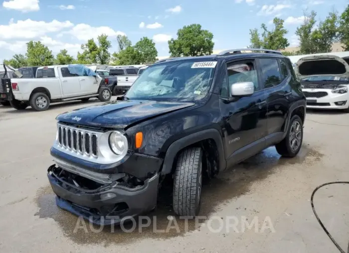 JEEP RENEGADE L 2016 vin ZACCJBDT4GPD38256 from auto auction Copart