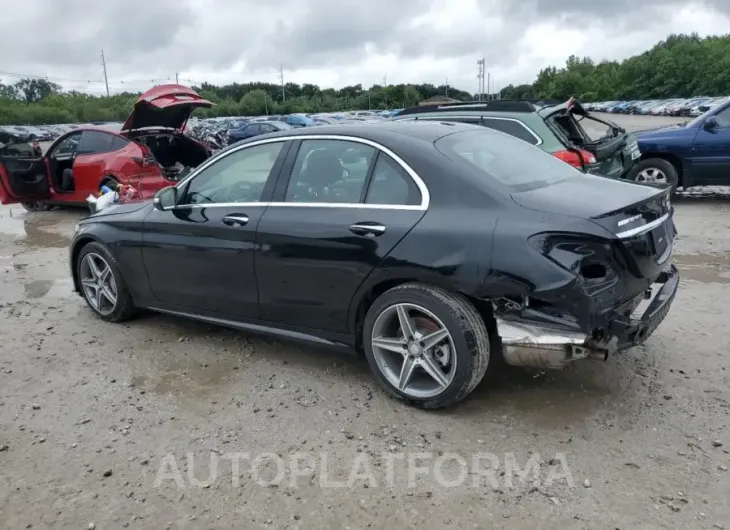 MERCEDES-BENZ C 300 4MAT 2015 vin 55SWF4KB0FU089642 from auto auction Copart