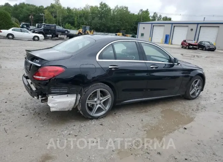 MERCEDES-BENZ C 300 4MAT 2015 vin 55SWF4KB0FU089642 from auto auction Copart