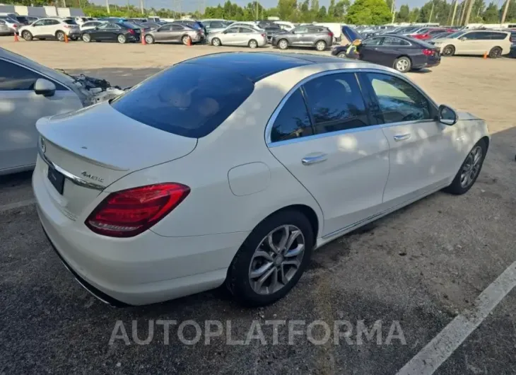 MERCEDES-BENZ C 300 4MAT 2016 vin 55SWF4KB3GU119296 from auto auction Copart