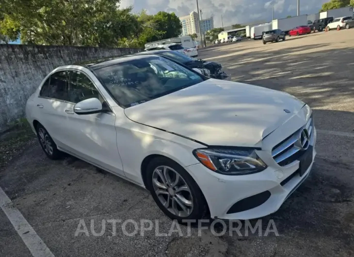 MERCEDES-BENZ C 300 4MAT 2016 vin 55SWF4KB3GU119296 from auto auction Copart