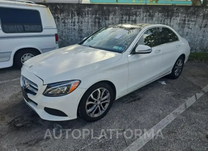 MERCEDES-BENZ C 300 4MAT 2016 vin 55SWF4KB3GU119296 from auto auction Copart