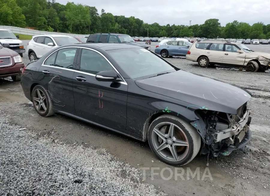 MERCEDES-BENZ C 300 4MAT 2015 vin 55SWF4KB7FU071798 from auto auction Copart