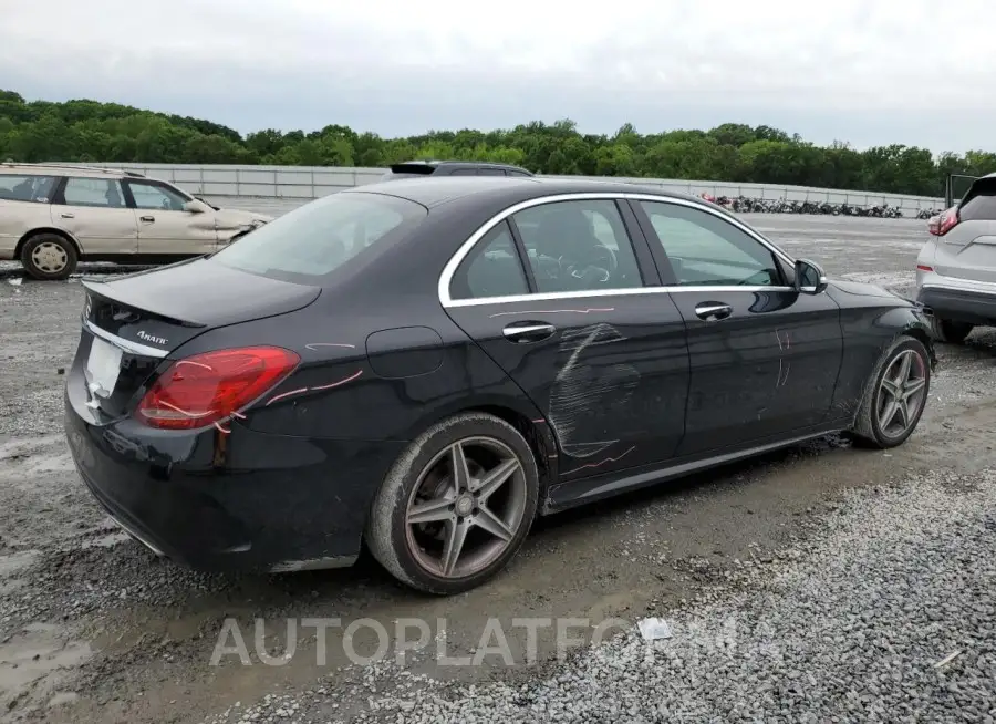 MERCEDES-BENZ C 300 4MAT 2015 vin 55SWF4KB7FU071798 from auto auction Copart