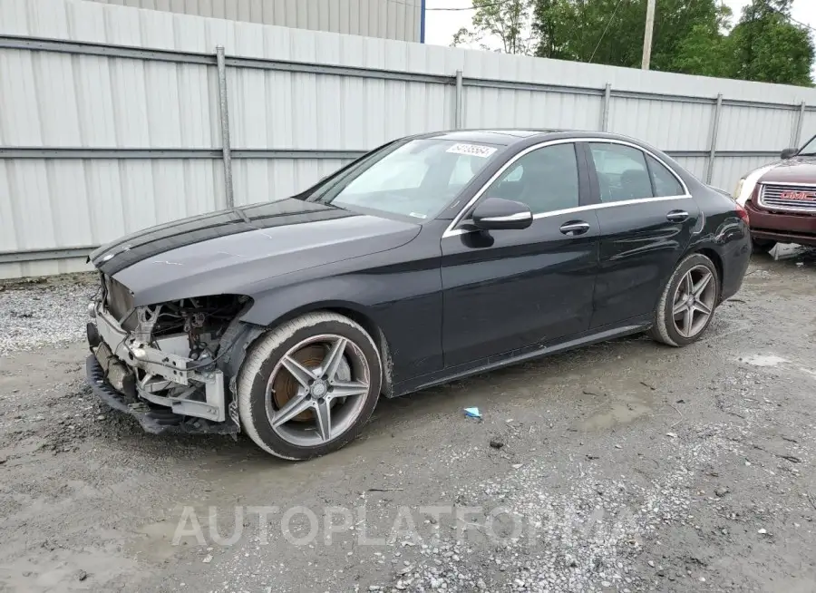 MERCEDES-BENZ C 300 4MAT 2015 vin 55SWF4KB7FU071798 from auto auction Copart