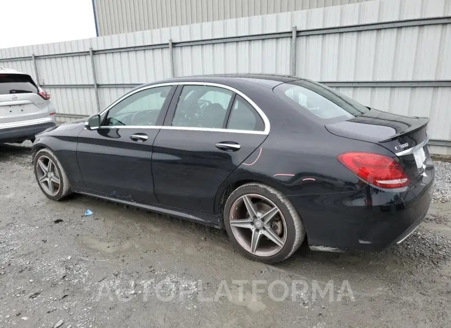 MERCEDES-BENZ C 300 4MAT 2015 vin 55SWF4KB7FU071798 from auto auction Copart