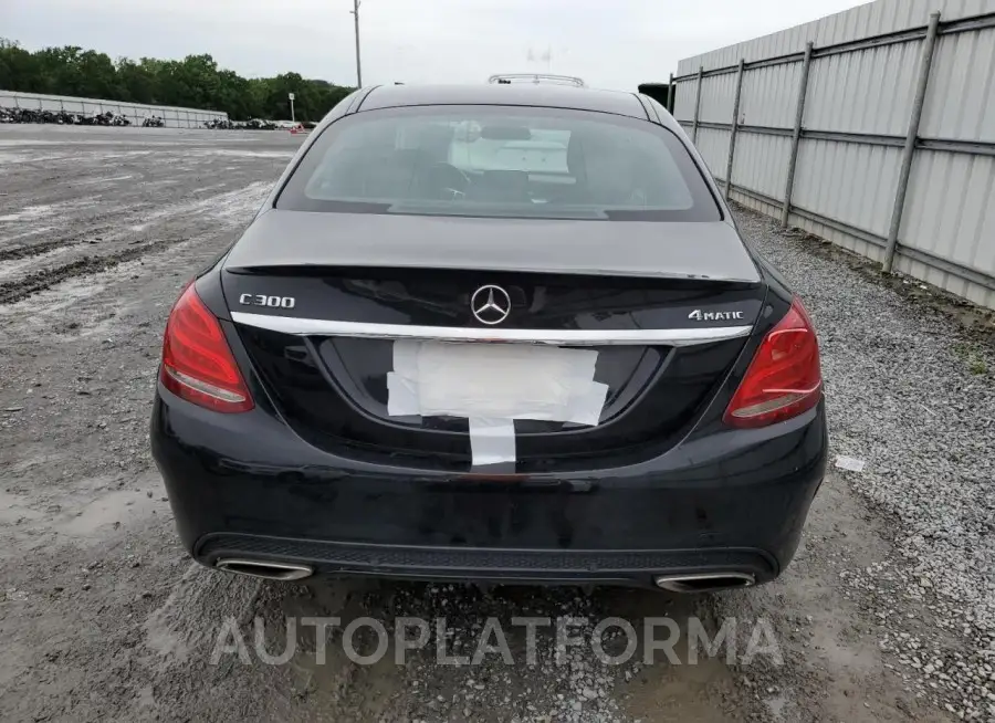 MERCEDES-BENZ C 300 4MAT 2015 vin 55SWF4KB7FU071798 from auto auction Copart