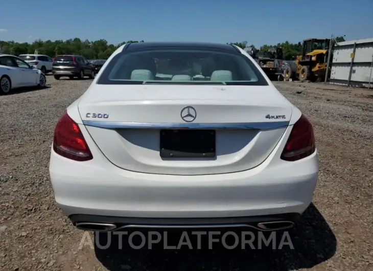 MERCEDES-BENZ C 300 4MAT 2015 vin 55SWF4KB9FU092085 from auto auction Copart