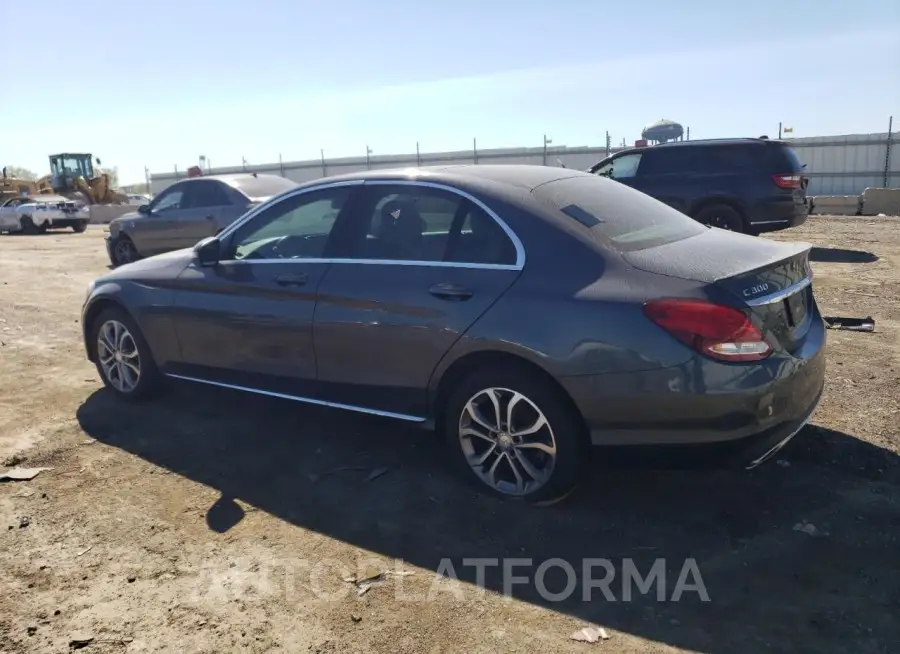 MERCEDES-BENZ C 300 4MAT 2016 vin 55SWF4KB9GU118492 from auto auction Copart