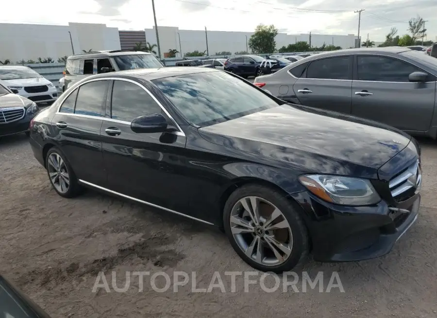 MERCEDES-BENZ C 300 2018 vin WDDWF4JB1JR350885 from auto auction Copart