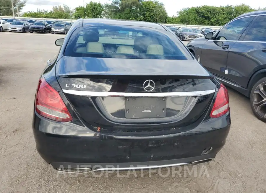 MERCEDES-BENZ C 300 2018 vin WDDWF4JB1JR350885 from auto auction Copart