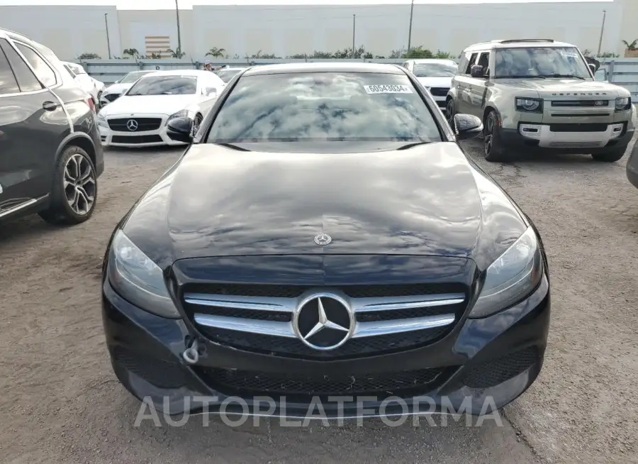 MERCEDES-BENZ C 300 2018 vin WDDWF4JB1JR350885 from auto auction Copart