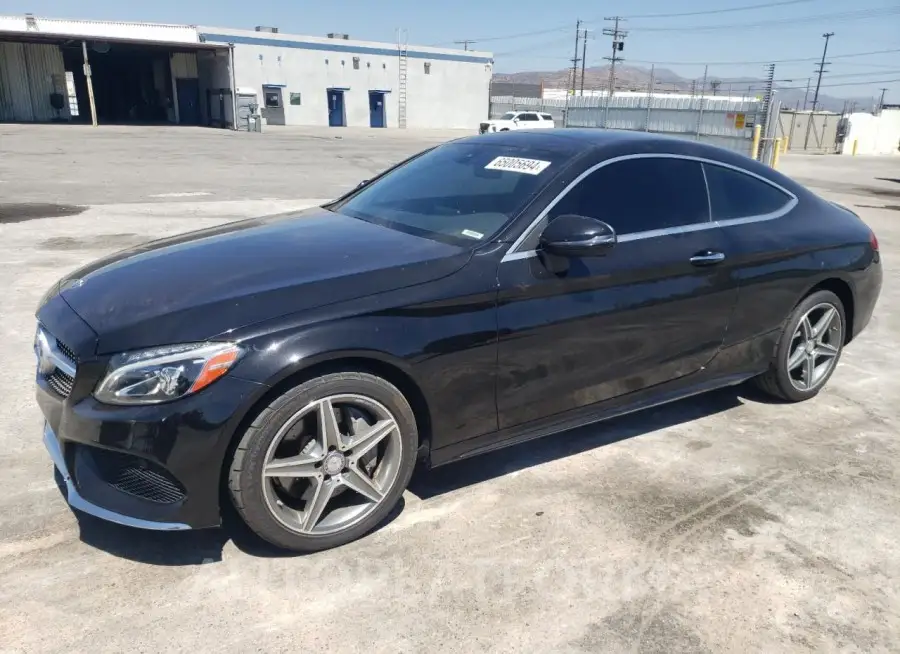 MERCEDES-BENZ C 300 4MAT 2017 vin WDDWJ4KB6HF444785 from auto auction Copart