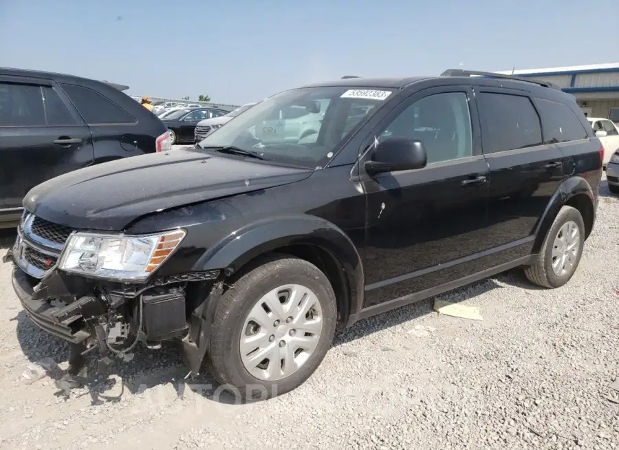 DODGE JOURNEY SE 2020 vin 3C4PDCAB0LT262368 from auto auction Copart