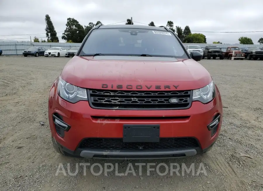 LAND ROVER DISCOVERY 2017 vin SALCR2BG1HH688802 from auto auction Copart