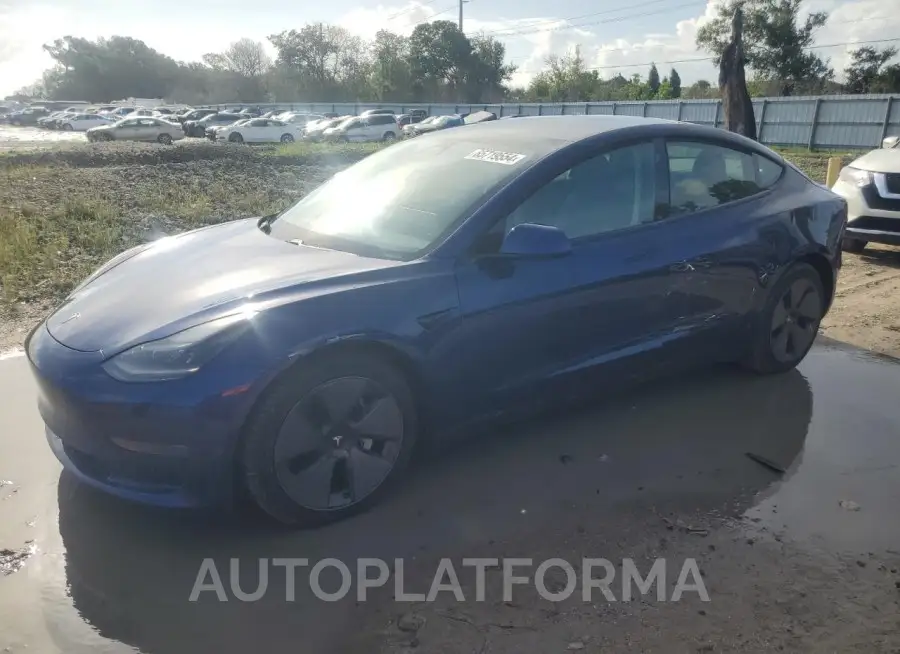 TESLA MODEL 3 2021 vin 5YJ3E1EA2MF923335 from auto auction Copart