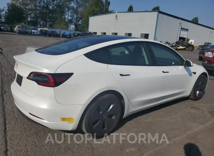 TESLA MODEL 3 2023 vin 5YJ3E1EA3PF400135 from auto auction Copart