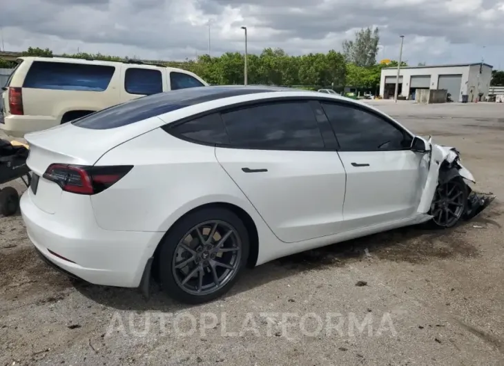 TESLA MODEL 3 2021 vin 5YJ3E1EA5MF092087 from auto auction Copart