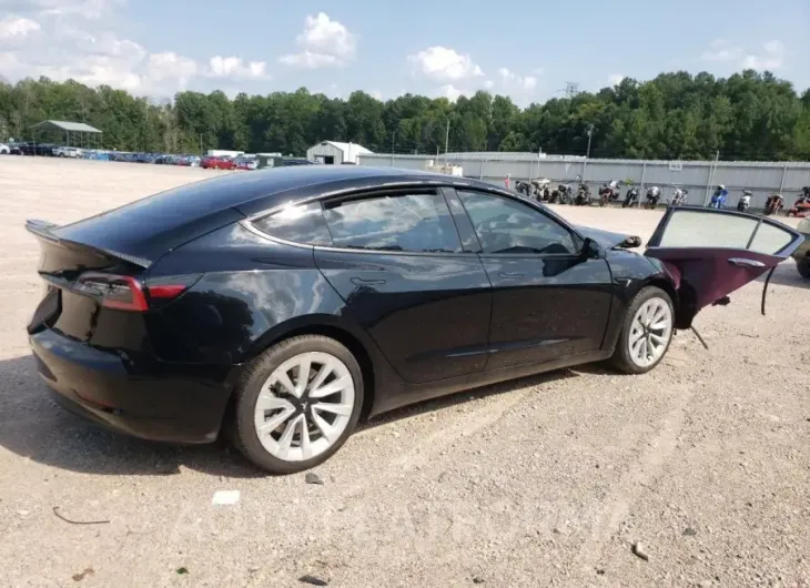 TESLA MODEL 3 2022 vin 5YJ3E1EA6NF191356 from auto auction Copart