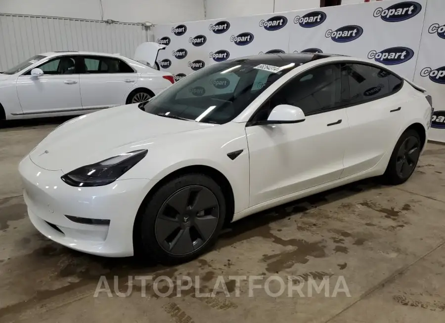 TESLA MODEL 3 2023 vin 5YJ3E1EA7PF582454 from auto auction Copart