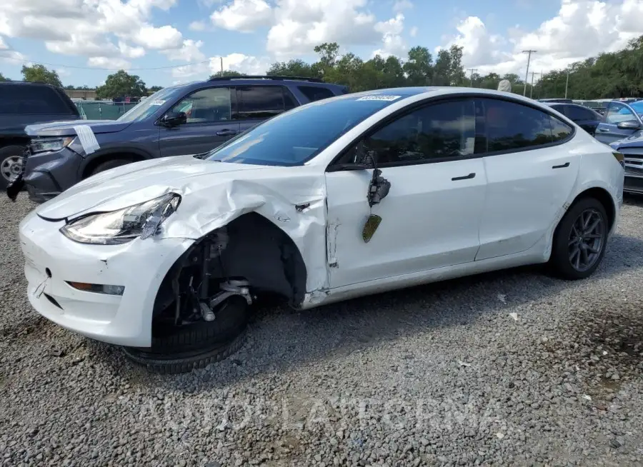 TESLA MODEL 3 2021 vin 5YJ3E1EA9MF852019 from auto auction Copart