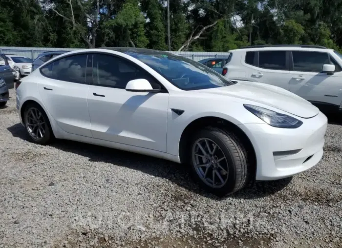 TESLA MODEL 3 2021 vin 5YJ3E1EA9MF852019 from auto auction Copart