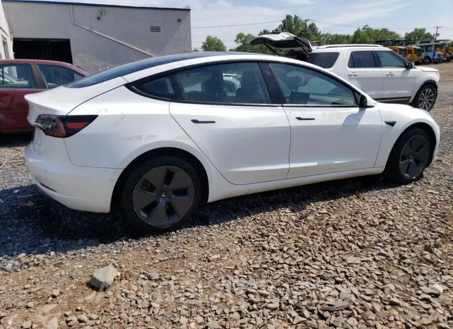 TESLA MODEL 3 2022 vin 5YJ3E1EB6NF324691 from auto auction Copart