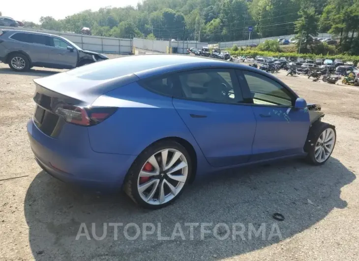 TESLA MODEL 3 2019 vin 5YJ3E1EB7KF393451 from auto auction Copart