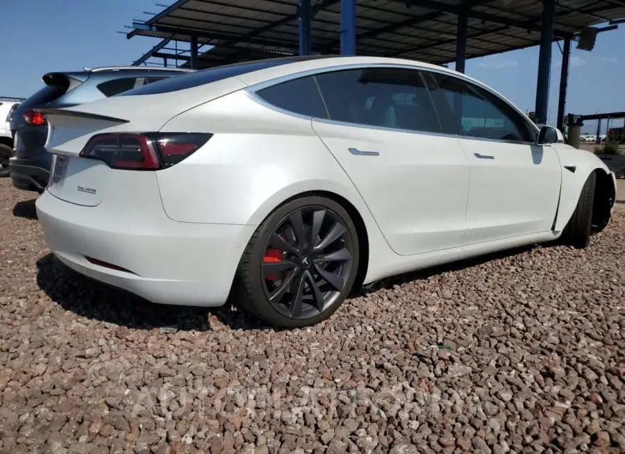 TESLA MODEL 3 2020 vin 5YJ3E1EC1LF715043 from auto auction Copart