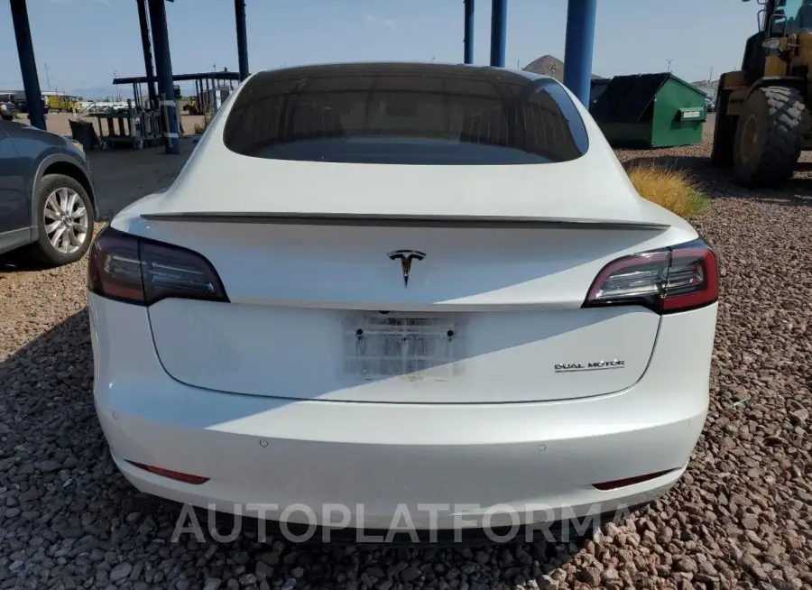 TESLA MODEL 3 2020 vin 5YJ3E1EC1LF715043 from auto auction Copart