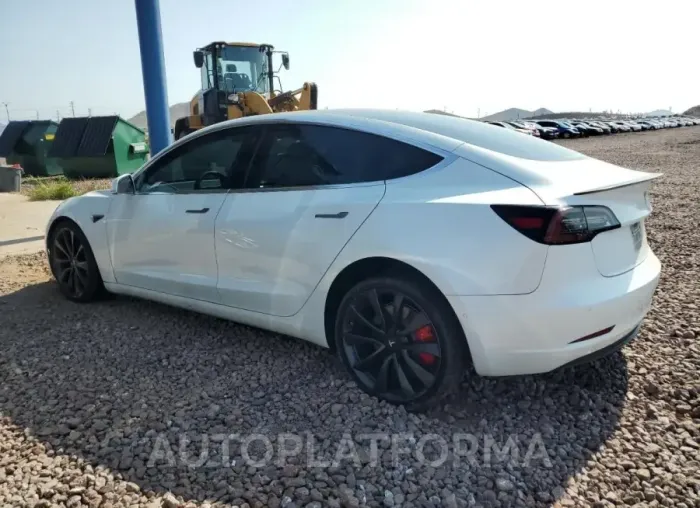 TESLA MODEL 3 2020 vin 5YJ3E1EC1LF715043 from auto auction Copart