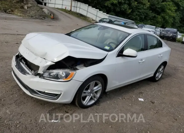 VOLVO S60 PREMIE 2015 vin YV126MFC6F1301501 from auto auction Copart