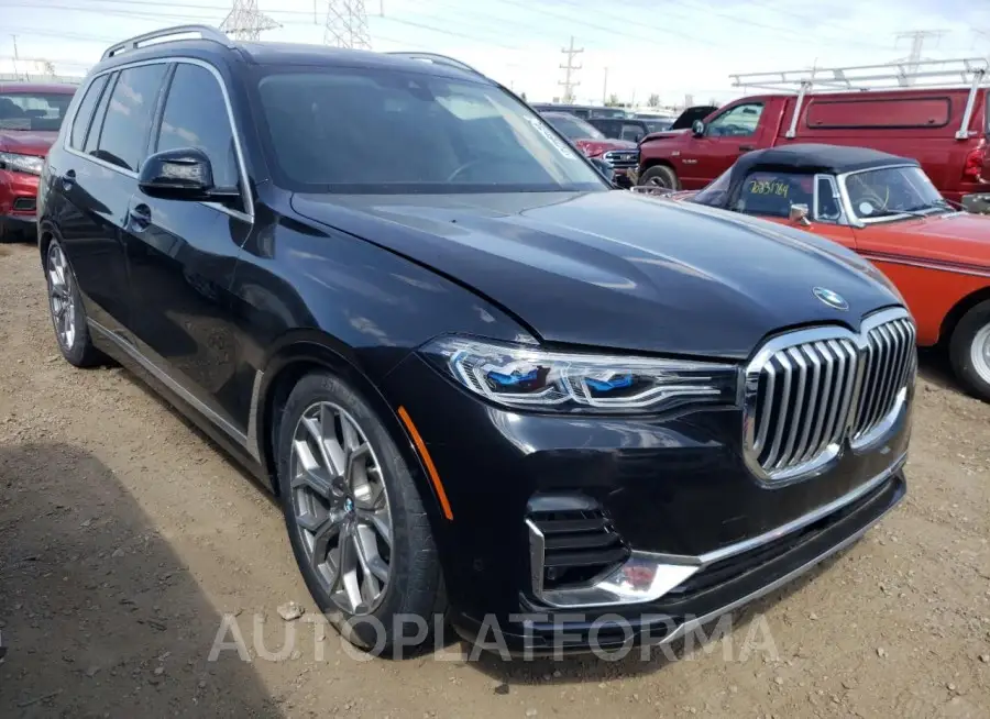 BMW X7 XDRIVE4 2020 vin 5UXCW2C04L9B27936 from auto auction Copart