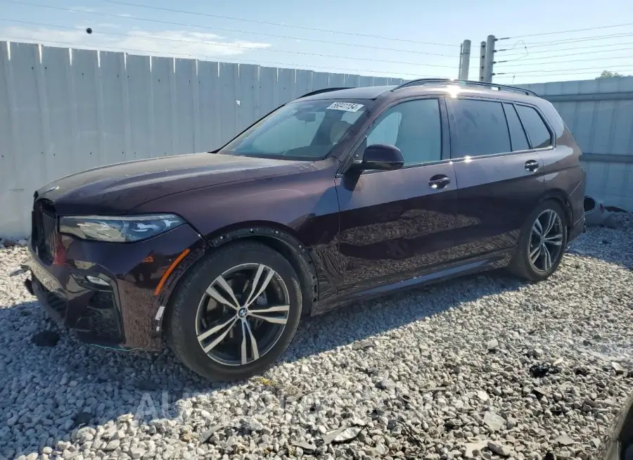 BMW X7 XDRIVE4 2022 vin 5UXCW2C08N9J95981 from auto auction Copart