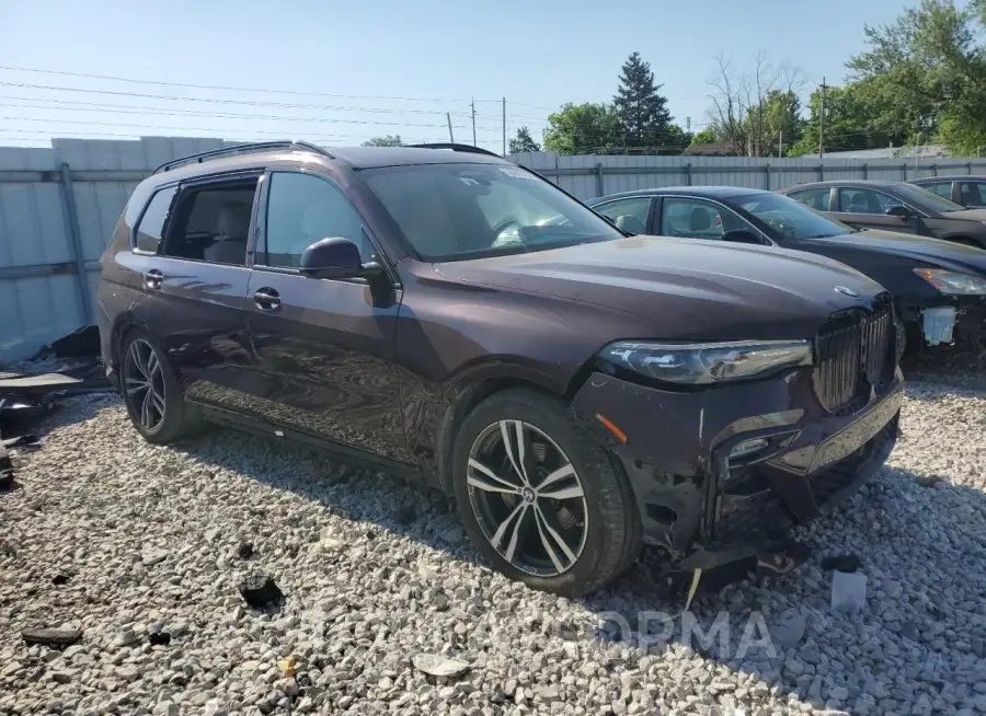 BMW X7 XDRIVE4 2022 vin 5UXCW2C08N9J95981 from auto auction Copart